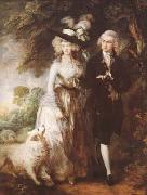 Thomas Gainsborough The Morning Walk (mk08) oil painting